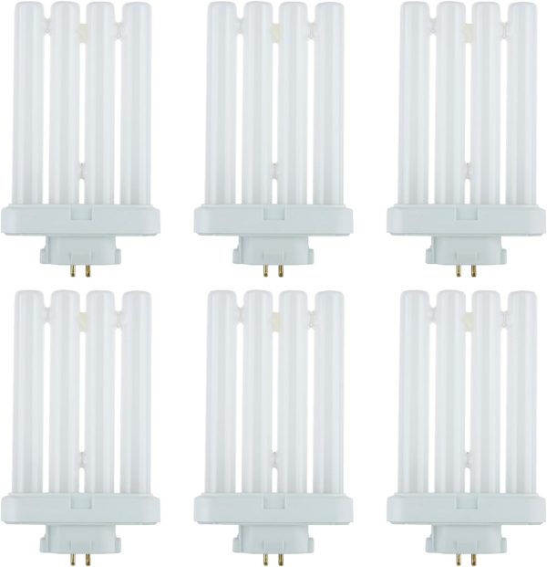 Sunlite Quad Tube CFL Lamp 27W Warm White-0