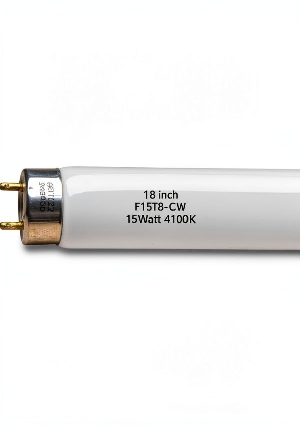 Flyercatch 18in T8 Fluorescent Tube Cool White 15W-6