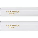 Coospider T8 Fluorescent Bulb 15W G13 Base Long Lasting-0
