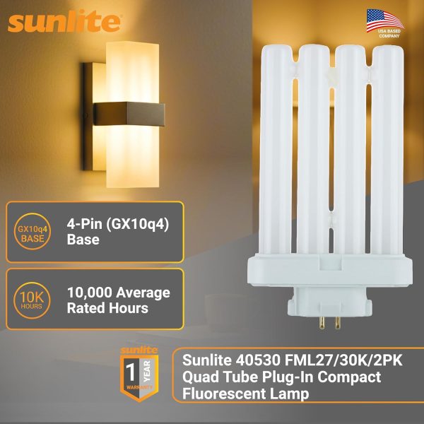 Sunlite CFL Bulb 27W Quad Tube 10000 Hour Life-1