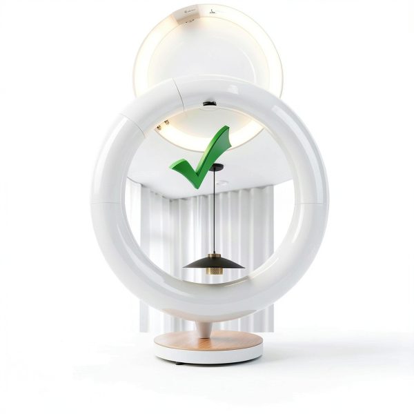 22W T9 Fluorescent Bulb CHKADAWA 8 Inch Cool White-3