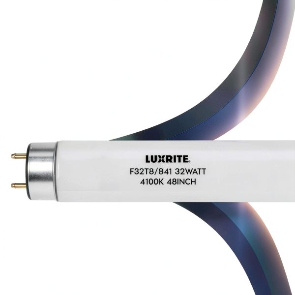 LUXRITE 32W T8 Fluorescent Tube Cool White 4100K-4