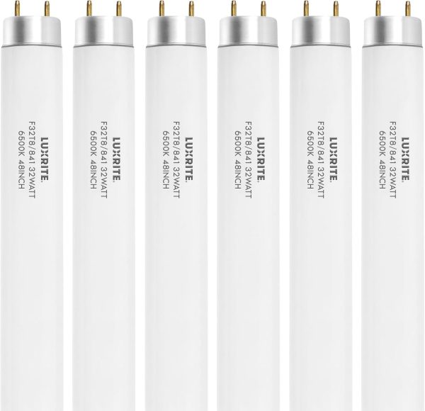 LUXRITE T8 Fluorescent Tube 6500K Daylight 32W Bulbs-0