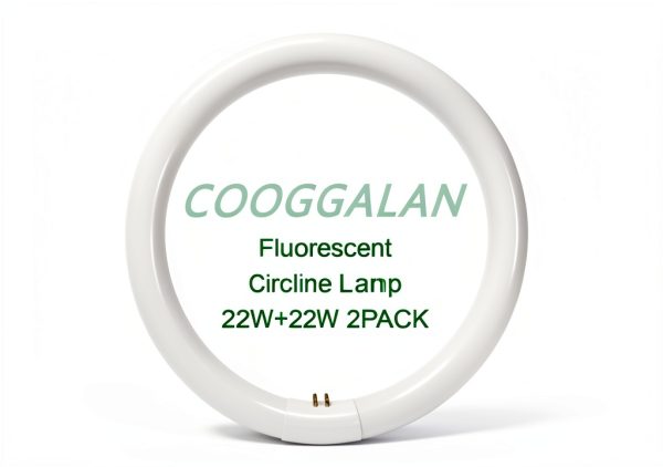 8 inch T9 Light Bulb Cooggalan 22W Cool White-2