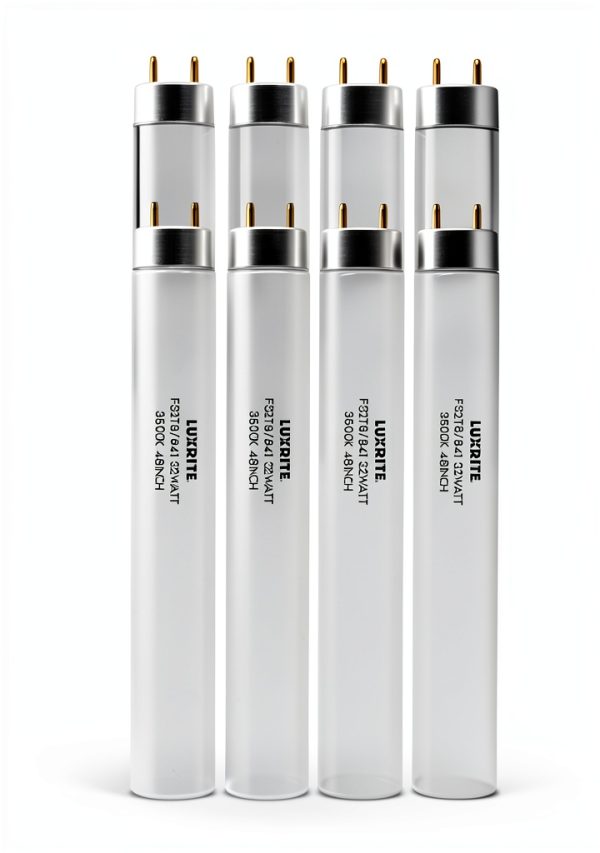 LUXRITE 6500K Daylight T8 Fluorescent Bulbs 32W 2800 Lumens-8