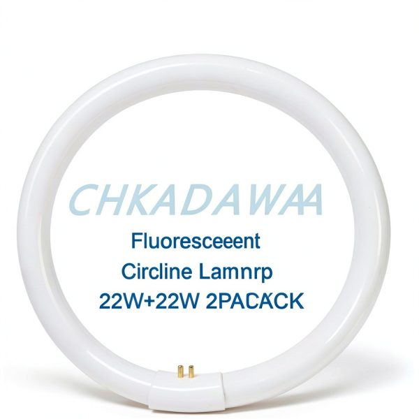 22W T9 Fluorescent Bulb CHKADAWA 8 Inch Cool White-1