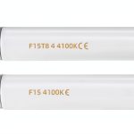 Coospider T8 Fluorescent Bulb 15W G13 Base Long Lasting-0