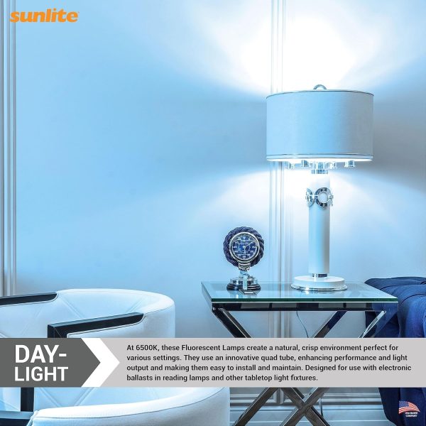 Sunlite Quad Tube CFL Daylight Lamp 27W Compact-3