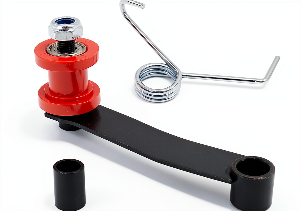 SYOWADA chain tensioner roller installed on an ATV