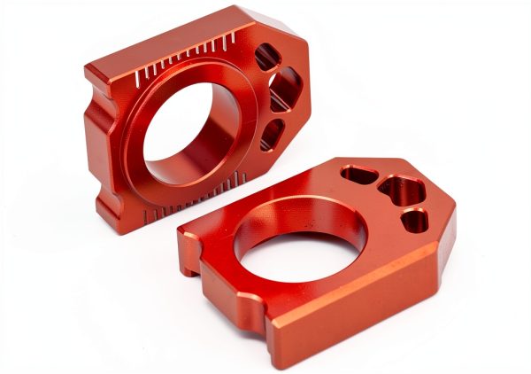 JFG RACING Rear Axle Block Chain Adjuster for CRF250R/CRF450R Aluminum-4