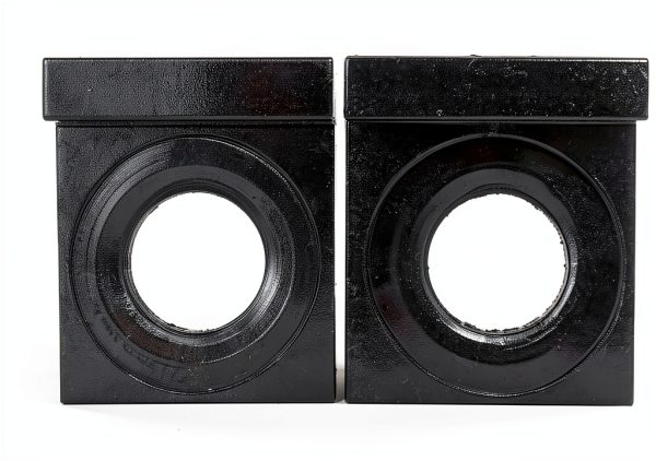 DJ-Motor Chain Axle Tensioner 15mm Rear Wheel Polished Black Adjuster-5
