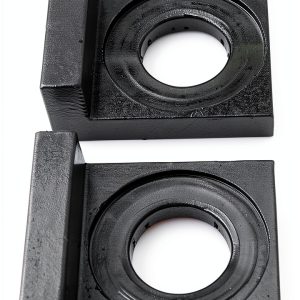 DJ-Motor Chain Axle Tensioner 15mm Rear Wheel Polished Black Adjuster-0
