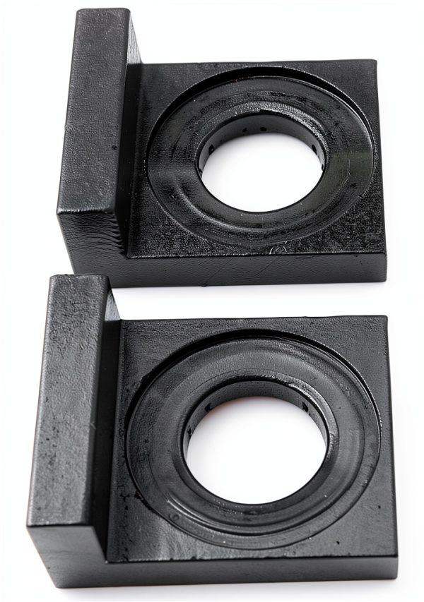 DJ-Motor Chain Axle Tensioner 15mm Rear Wheel Polished Black Adjuster-0