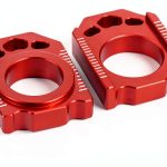 JFG RACING Rear Axle Block Chain Adjuster for CRF250R/CRF450R Aluminum-0