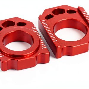 JFG RACING Rear Axle Block Chain Adjuster for CRF250R/CRF450R Aluminum-0