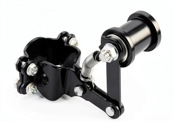 Motorcycle Chain Adjuster CNCMOTOK Tensioner Guide Backup Wheels-2