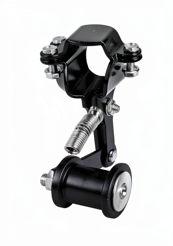 Motorcycle Chain Adjuster CNCMOTOK Tensioner Guide Backup Wheels-3
