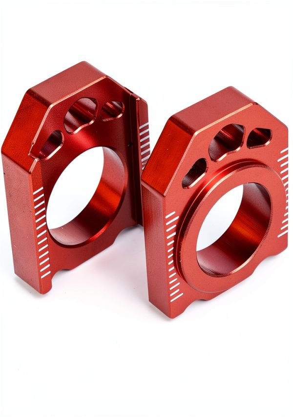JFG RACING Rear Axle Block Chain Adjuster for CRF250R/CRF450R Aluminum-3