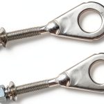 DEVMO Rear Chain Adjuster for Honda – Metal Anti‑Compression, Nuts-0