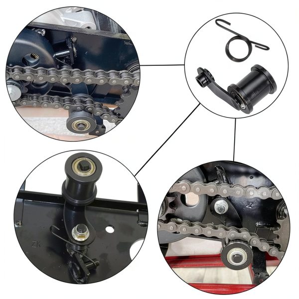 QYMOTO Chain Tensioner 01 Heavy‑Duty Adjuster for Coleman Mini Bikes-1