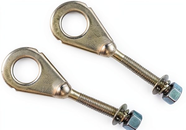 DEVMO Rear Chain Adjuster for Honda – Metal Anti‑Compression, Nuts-3