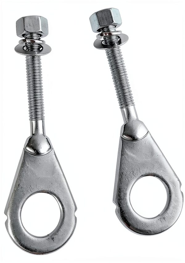 DEVMO Rear Chain Adjuster for Honda – Metal Anti‑Compression, Nuts-1