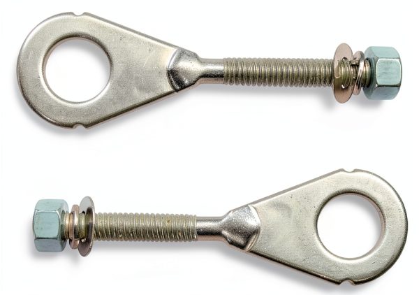 DEVMO Rear Chain Adjuster for Honda – Metal Anti‑Compression, Nuts-6