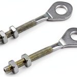 Serdokntbig Billet Aluminum ATV Chain Adjuster with Bolt Slot-0