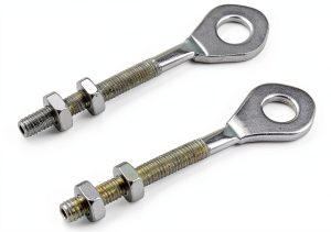 Serdokntbig Billet Aluminum ATV Chain Adjuster with Bolt Slot-0