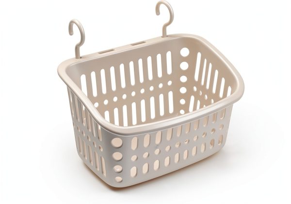 Plastic Hanging Baskets 3PCS by Doitxue Grey 8.5in Storage Organizer-1