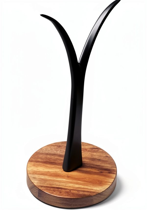 Banana Holder Tribello Modern Farmhouse Countertop Stand 6x6x11in-4